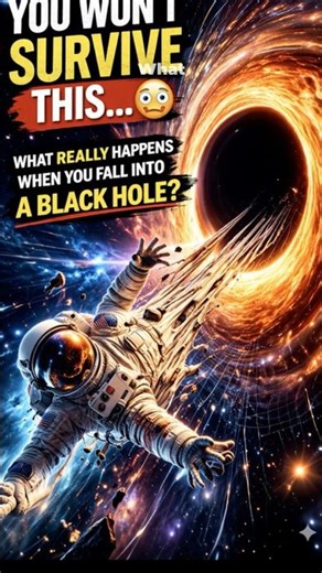 ⚠️ You Wouldn’t Survive 1 Second Inside a Black Hole… Here’s Why 😱