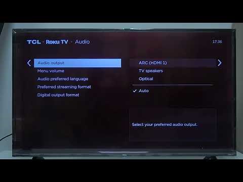 How to Change Audio Output Settings on ROKU TV 2024