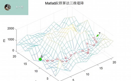 Matlab 蚁群算法三维路径规划 路径寻优(ACO)