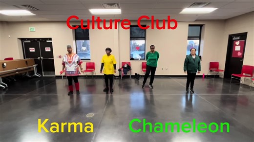 Karma Chameleon Line Dance by Angela Greene