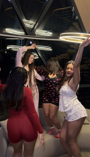 Galentine’s Day dress code? The cutest Adore Me PJs 💘 #AdoreMe #AdoreMePartner