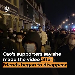7.7K views · 212 reactions | Rights groups say dozens of people are being held in China after protesting against the government's zero-COVID policy, before it was dropped late last year  | Al Jazeera English | Facebook