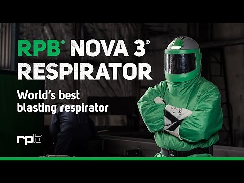 Nova 3 | World's Most Comfortable Blasting Respirator | RPB Safety