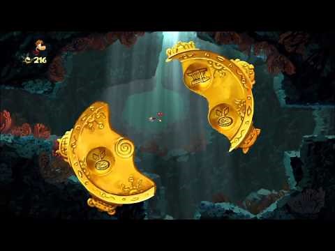Rayman Origins (1080i HD) Walkthrough Part 86 - Murray of the Deep - Electoons & Lum Medal