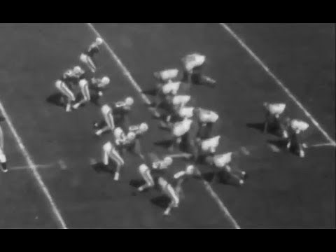 Ernie Davis: Syracuse vs Maryland, Football - October 7, 1961