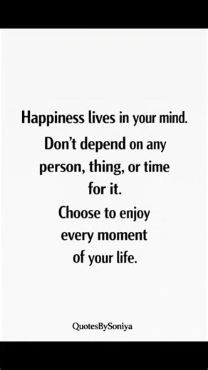 Happiness begins within... #dailyshorts #motivation #quotes