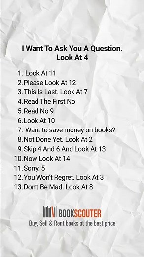 BookScouter.com compares prices from 30+ vendors in seconds so you always get the best book deal! 💸