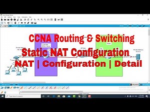 Part 1 | How to Configure NAT | Network Address Translation | step by step configuration Cisco PT.