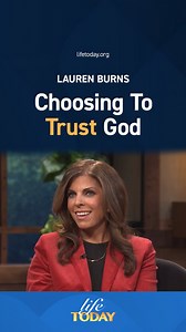 Lauren Burns, who was rescued from an abduction in Jordan, explains the difficulty she had trusting God after her traumatic childhood.