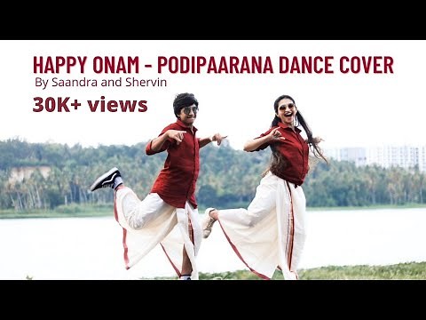 Onam Special Dance Cover - Podipaarana (Queen) - Saandra Salim & Shervin Salim