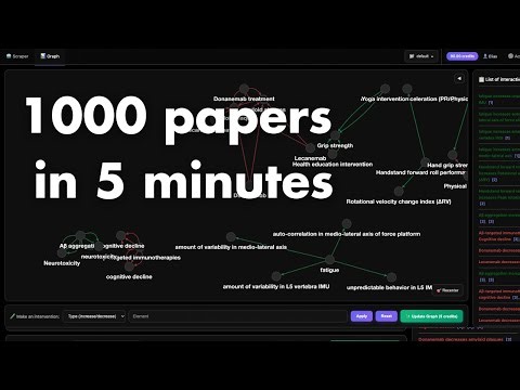 AI Agent to create Causal Graphs from Scientific Research