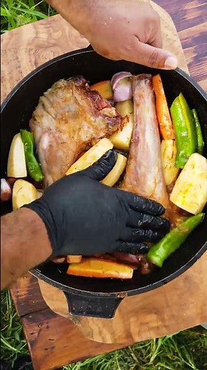 Slow Roasted Lamb Shanks