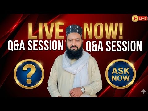 Q&S session //Mufti Umair Farooq Attari is live!