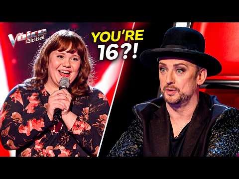 She's Only 16 but She Blew Everyone Away! | The Voice [4K]