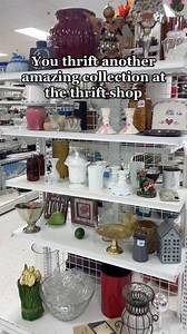 2K views · 36 reactions | Introducing my mini milk glass collection 懶 that candy jar though 殺 #thrifted #milkglass #milkglasscollection #thriftedfinds #thrifthaul #thriftfinds #estatesalefinds #thrifting #thriftok #homedecor #goodwillfinds | HomeDacore | Facebook