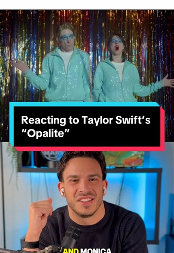 What do you think of Taylor Swift’s new “Opalite” music video? Taylor Swift finally dropped the music video for “Opalite” everywhere, and it features the full cast of The Graham Norton Show that she interviewed with when promoting “The Life of A Showgirl” back in October. Tons of Easter eggs, plot twists, and lots of laughs. Reacting to Taylor Swift’s “Opalite” @Taylor Swift @Taylor Nation #taylorswift #opalite #musicvideo #popmusic #reaction
