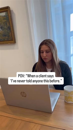 When trust is built and your client finally opens up. Every therapist knows this feeling. #therapistlife #therapyworks #therapeuticrelationship #trustintherapy #mentalhealthprofessionals whywedowhatwedo | Mindful Solutions Therapy