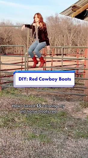 DIY Red Cowboy Boots: Step-by-Step Guide
