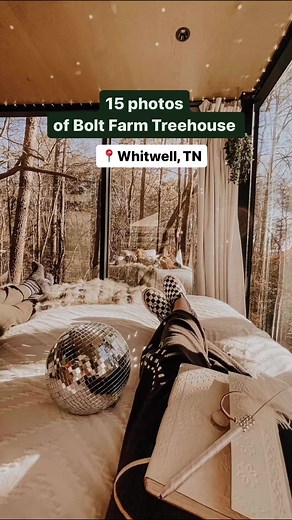 4K views · 44 reactions | Have you ever stayed in a treehouse, a dome or a mirror cabin? Here's 15 photos to give you a glimpse of what our mountaintop retreat has to offer! | Bolt Farm Treehouse | Facebook