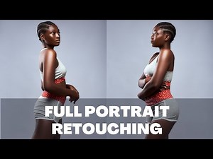 Full Portrait Retouching Tutorial | Frequency Separation | Dodge and Burn