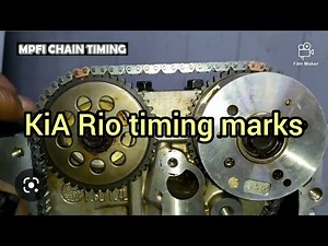Kia Rio Eingan Timing Chain marks #RkMoterGyan #kia #Rio