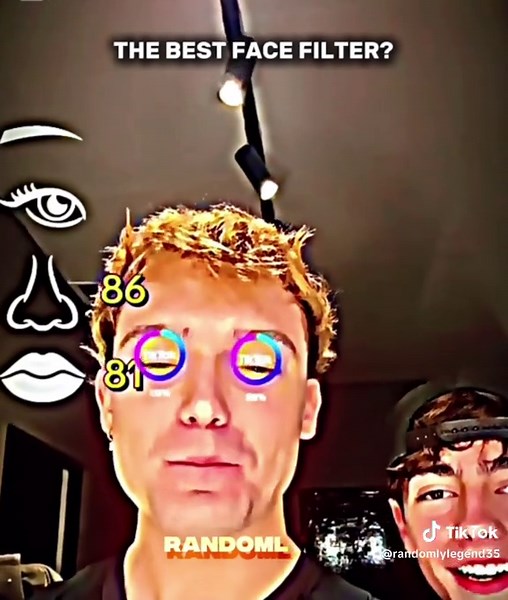 Este filtro califica tus rasgos faciales