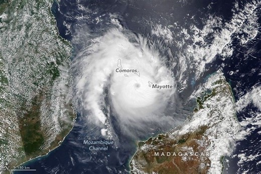 NASA Tracks Freddy, Longest-lived Tropical Cyclone on Record - NASA Science