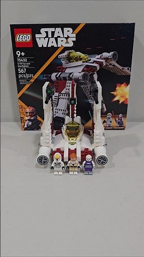 Lego Star Wars V-19 Torrent Starfighter Set 75432 - 2025 Top 5 SET! #lego #starwars #shorts