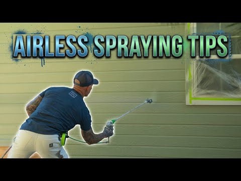 How Pros Paint Exteriors Flawlessly With an Airless Sprayer