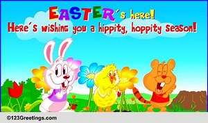 Wishing You A Hippity, Hoppity Easter!