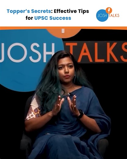 Crack UPSC Like a Topper: Secrets to Success - - #upsc #upscaspirants #upscmotivation #upsctips #iasmotivation | Josh Talks