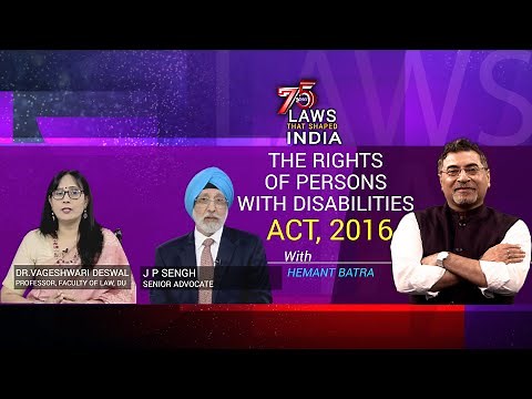 75 Years: Laws that Shaped India | The Rights of Persons with Disabilities Act, 2016