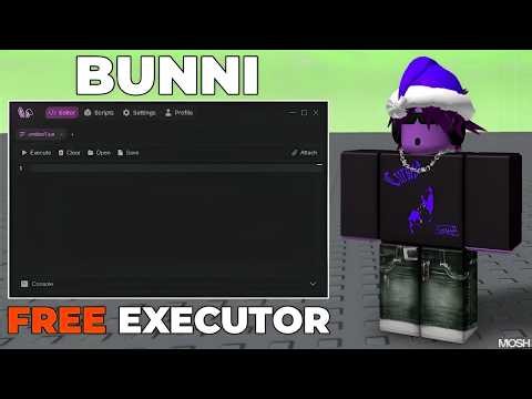 [NEW!] Roblox FREE Script PC Executor: Bunni | The Best 100% UNC Executor Byfron Bypass 2026