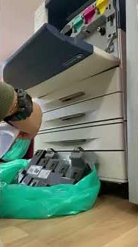 How to fix Waste Toner Box Full in Fuji Xerox