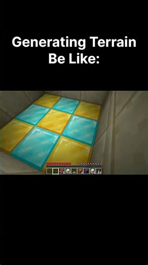 Minecraft Generating Terrain Be Like:#shorts #minecraft #minecraftedits #mojang #minecraftworld