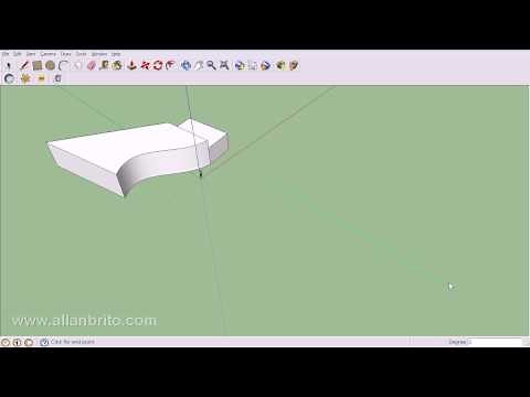 Tutorial SketchUp - Usando curvas Bézier