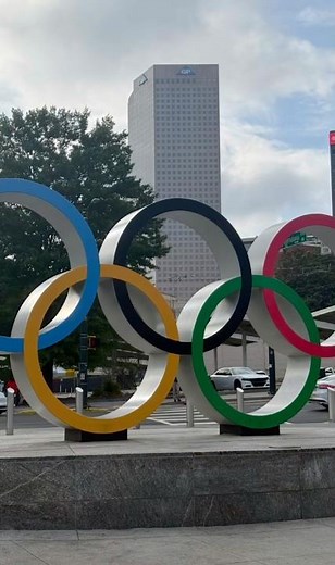 Centennial Olympic Park Atlanta Whitney Houston One Moment in Time #olympics