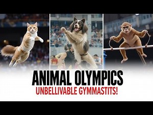 You Won’t Believe These Animal Gymnastics Moves!