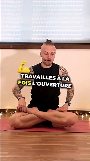 Comment réussir la position du lotus #lotus