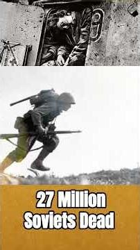 27 Million Soviets Dead – The Real Cost of WWII #history #historicalfigures #worldhistory