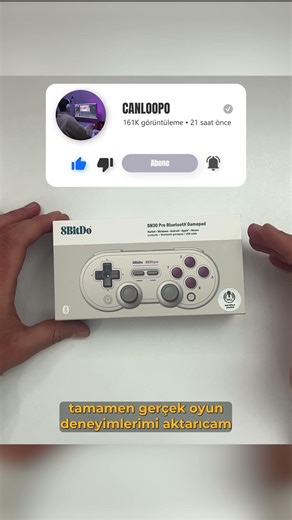 Drift Yok mu? 8BitDo SN30 Pro Switch’te Denedim 🎮