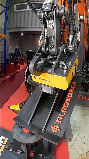 틸로코리아 미니 035급 링스 진동밸브 바이브레타 👍👍 #shorts #excavator #굴삭기 #tiltrotator #tilrokorea