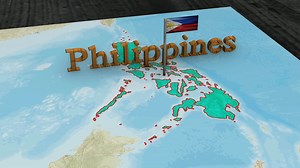 Download Philippines Map and Philippines Flag. for free