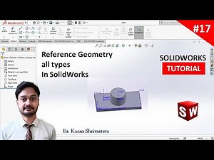 #17 || Reference Geometry All types in SolidWorks || [U TECH]