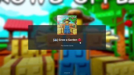 Loading Screen Intro Effect for Garden Growth