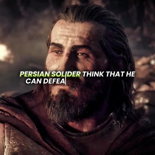 Leonides kills Persian Solider 🥶🔥 [4K] | Assassin creed odyssey #assassincreed #shorts