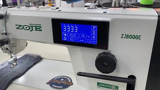 ZOJE ZJ8000E Sewing Machine in Action