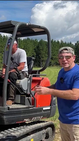 12K views · 140 reactions | Ripping Out Red Cedar Trees by the Roots - First Time Operator! #kubota #excavator #miniexcavator #tree #treeremoval #farm #country | Piney Grove Homestead and Mini Farm | Facebook