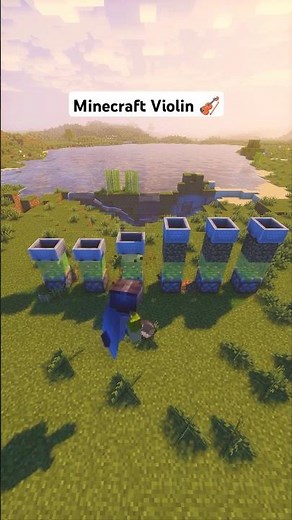 Minecraft Violin 🎻 (World's Smallest violin)