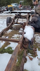 1.6K views · 174 reactions | Part 1 of the EZ-Flush shortbed square body mud truck project using whatever we have laying around and from parts trucks. Russ and Reed start on swapping front axles. | Big Trucks Low Bucks | Facebook